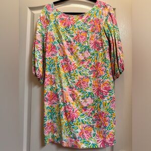 EUC Size 8 Lilly Pulitzer Balloon Sleeve Dress